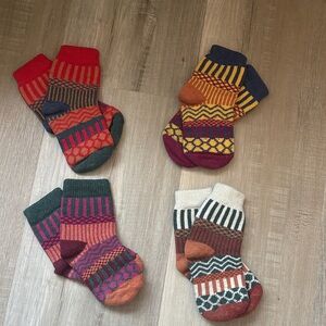 Colorful Patterned Socks Set